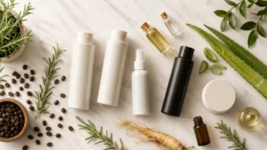 Ingredientes veganos para el cabello Vedu Hair Care