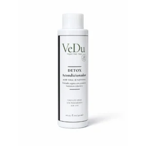 Acondicionador detox vegano con aloe vera y D-pantenol para cabello graso o sensible VeDu Hair Care Colombia