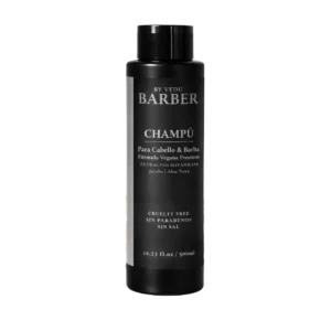 Champú vegano para cabello y barba con jojoba y aloe vera By VeDu Barber Colombia