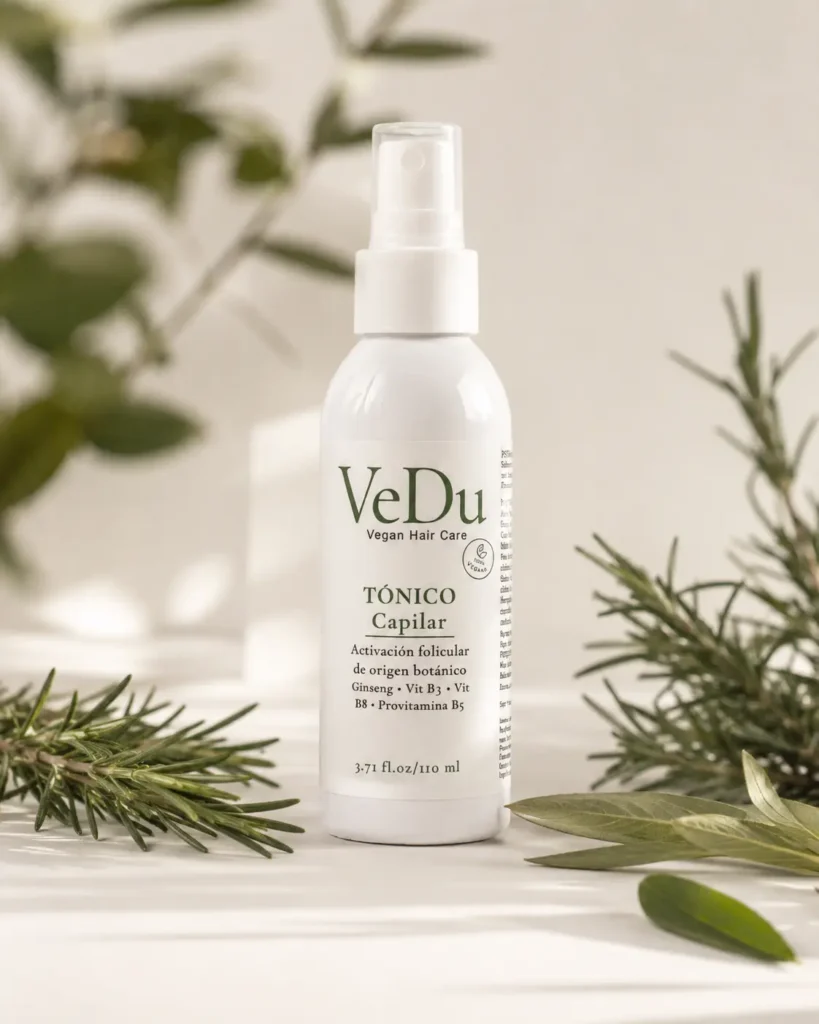 Tónico Capilar VeDu Hair Care con romero para la caída del cabello
